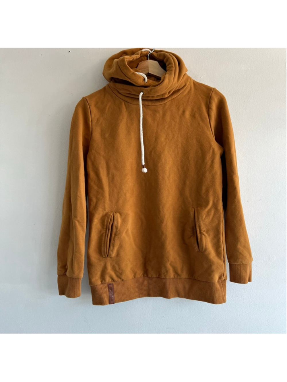 Ampersand Avenue Brown Hoodie Sweatshirt S